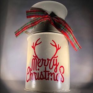 Holiday Milk Jug